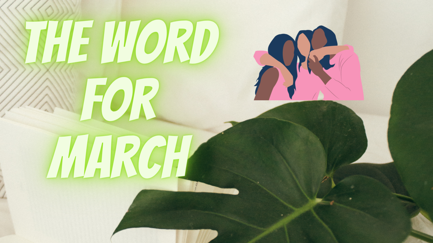 The word for march